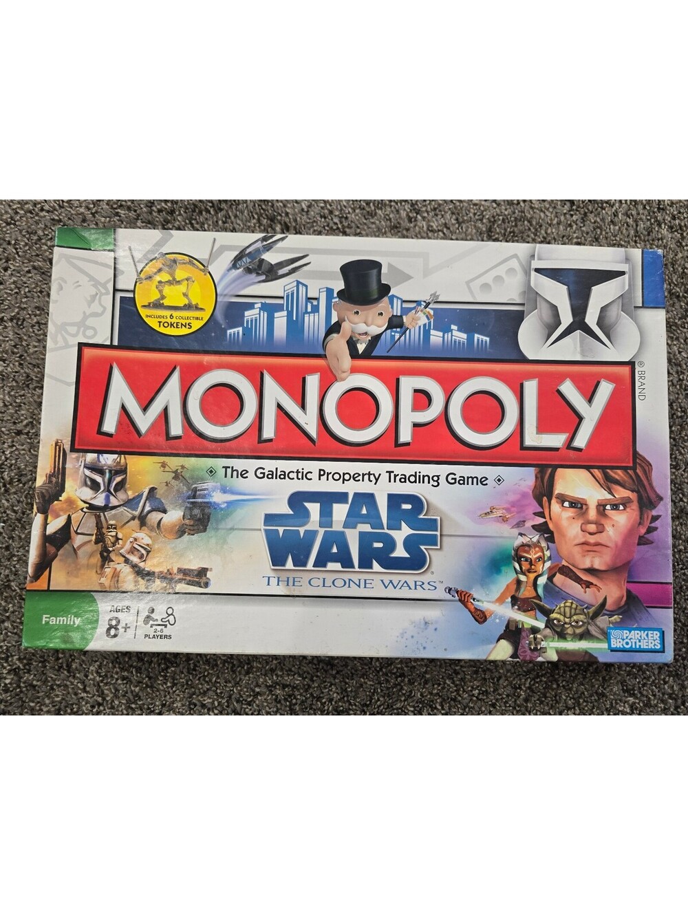 Star Wars The Clone Wars Monopoly Board Game